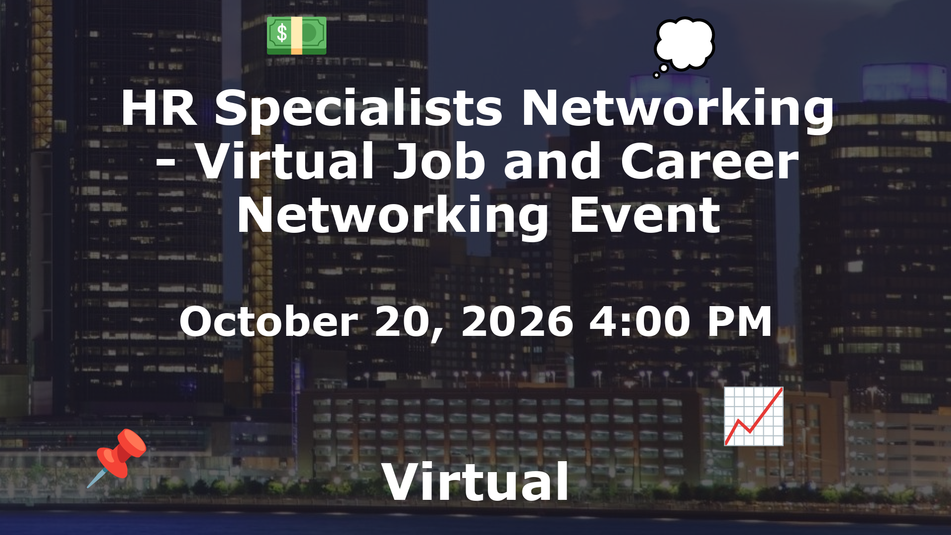 HR Specialists Networking - Virtual Job and Career Networking Event event image